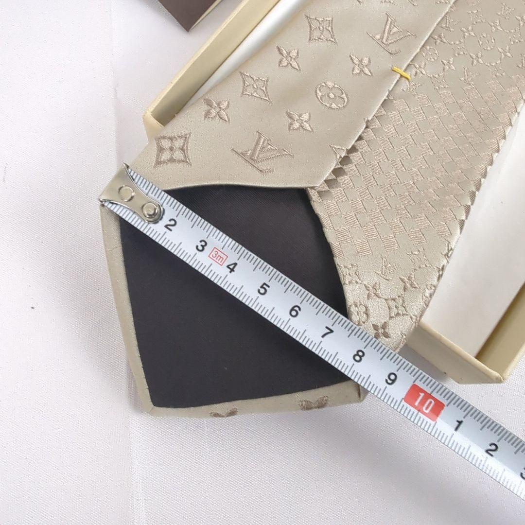 【美品】LOUISVUITTON ルイヴィトン モノグラム ダミエ ネクタイ