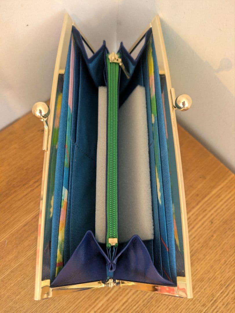 【未使用】I Eye's アイアイズ 長財布 がま口