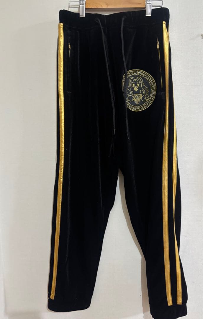 GALFY×XRN×KRY ガルフィ　ジャージセットアップ　ベロア　Fサイズ