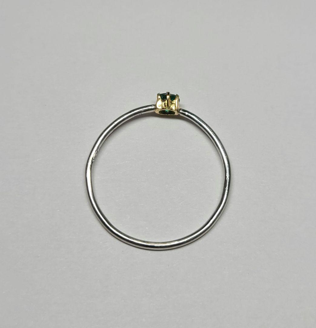 高クラリティ!!★ブラジルバターリャパライバトルマリンリングPt900、18金★