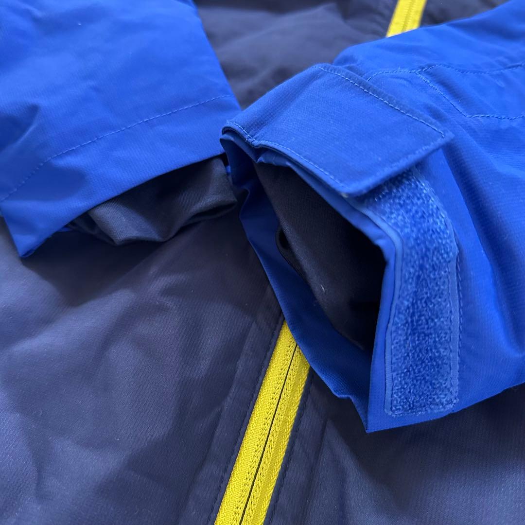 【美品】ノースフェイス スキーウェア ダウン キッズ XL 防寒 スノーウェア