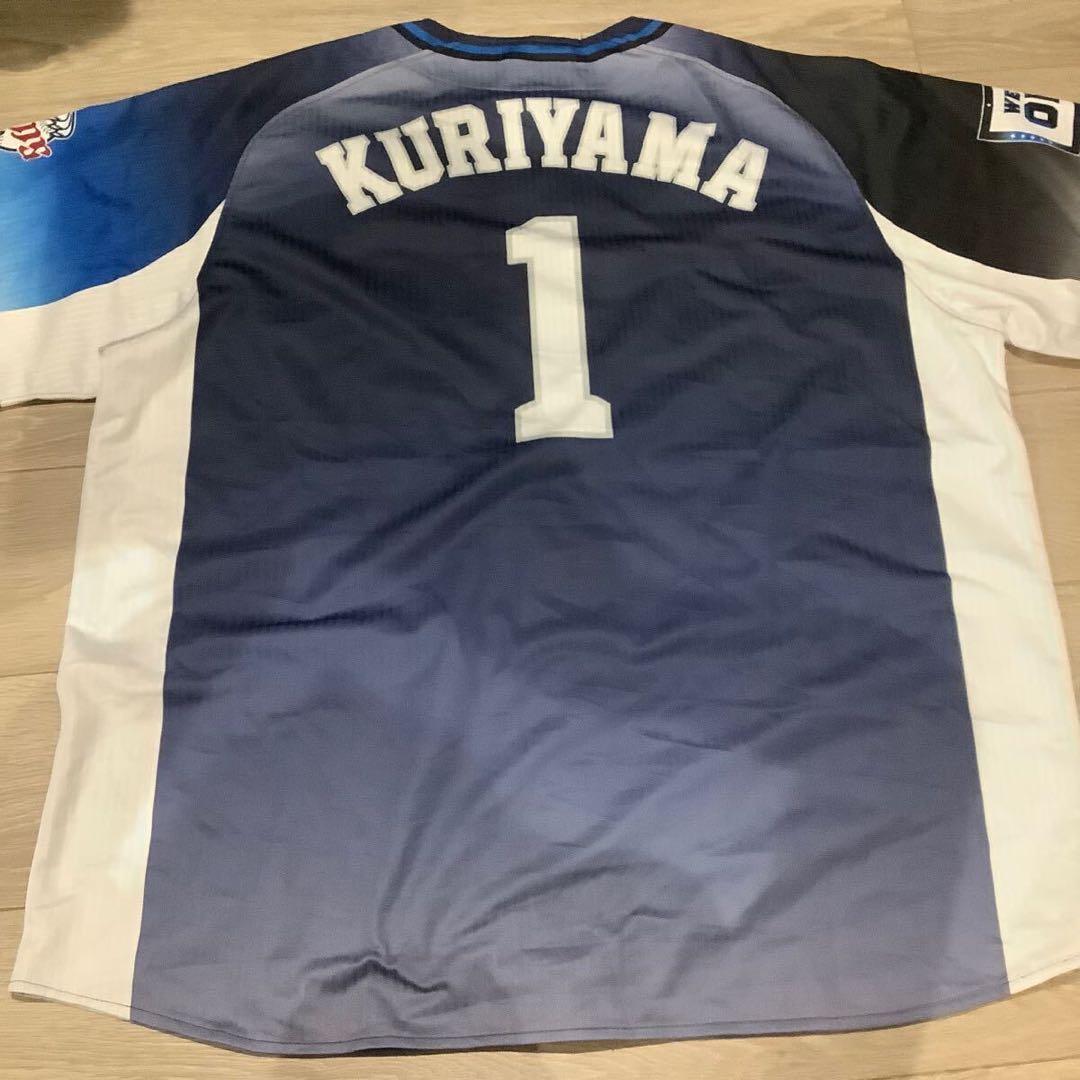 埼玉西武ライオンズ　栗山巧　ビジターユニフォーム　XLサイズ　マジェスティック