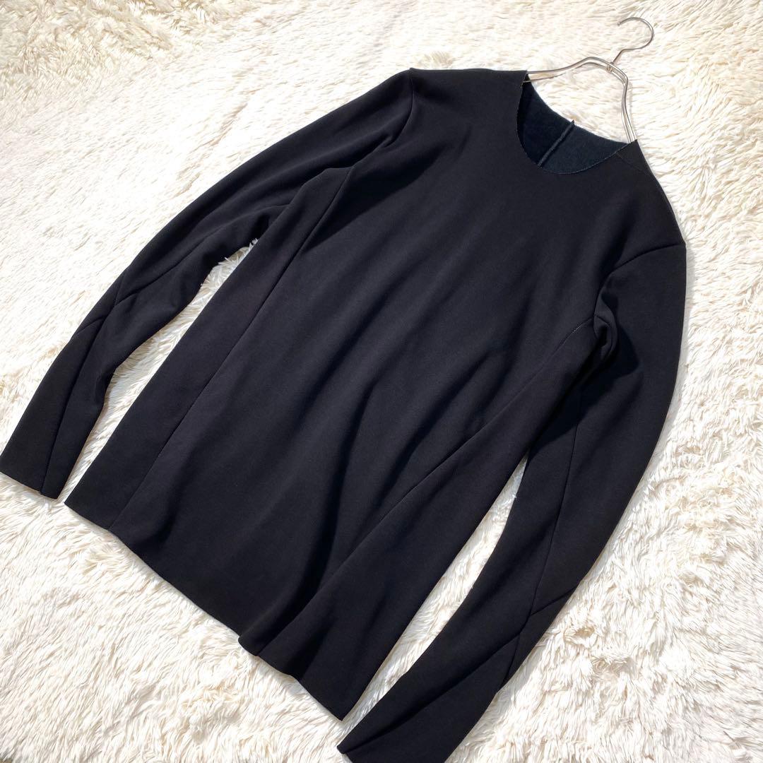 【良品】★アーティファクト★ボンバーヒートL/Sカットソー★M 黒 最強インナー