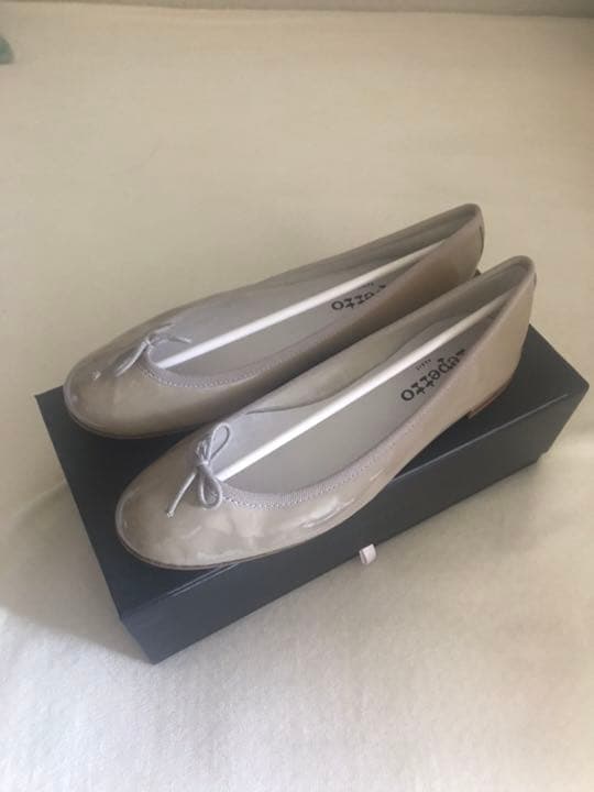 C　レペット Repetto バレエシューズ ベージュ