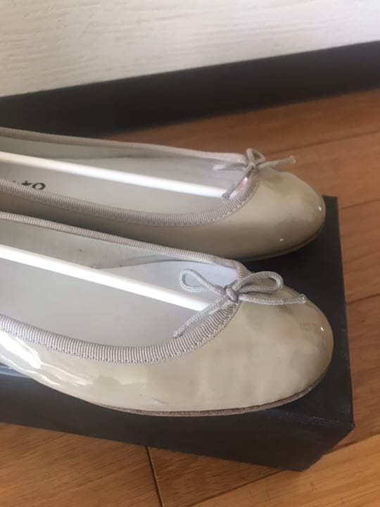 C　レペット Repetto バレエシューズ ベージュ