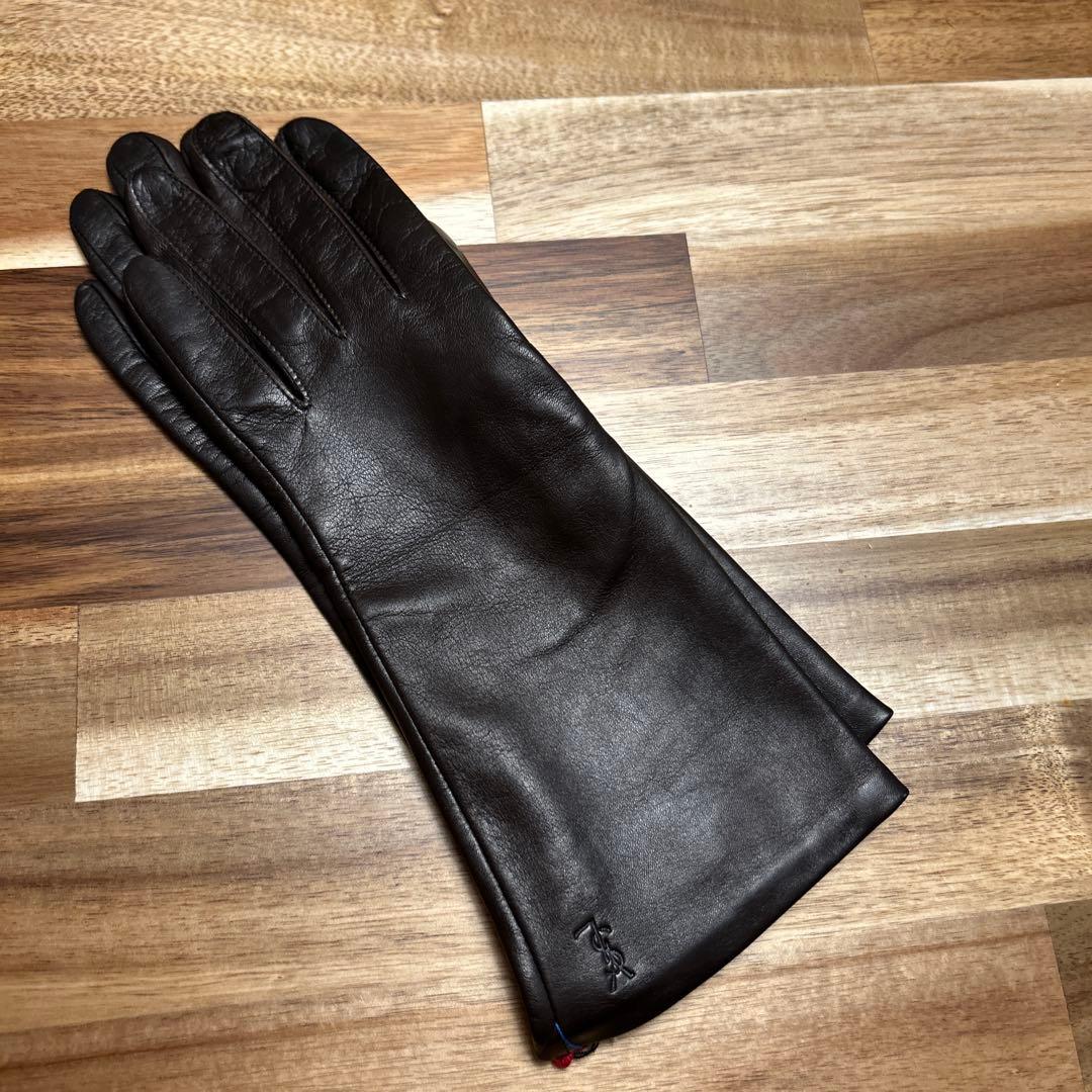 イブサンローラン レザーグローブ