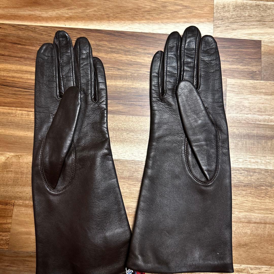 イブサンローラン レザーグローブ