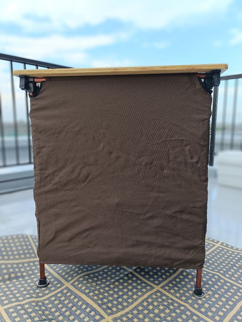 コールマン コンフォートマスター バンブーフォルダブルシェルフ