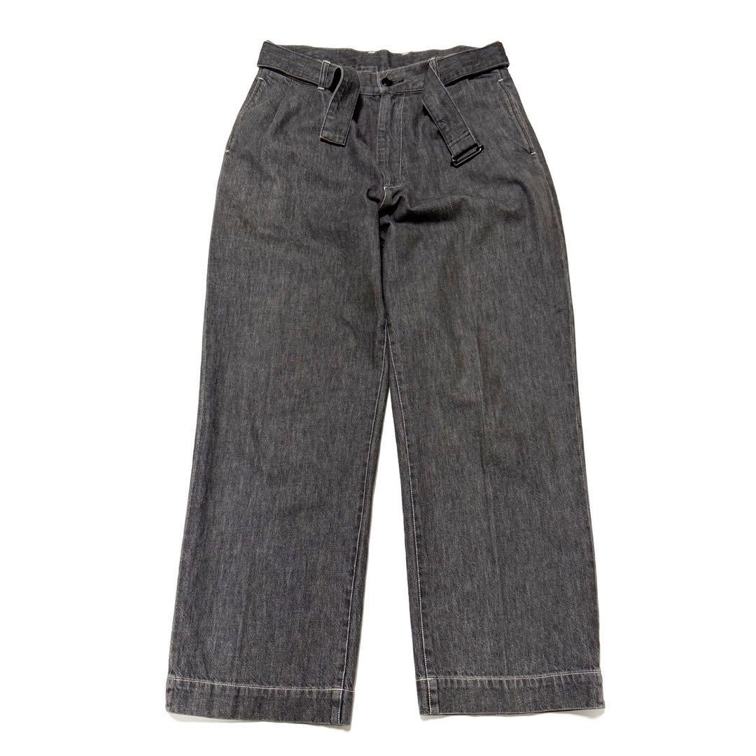 【美品】 MR.OLIVE 10oz デニム セットアップ USED加工 L相当