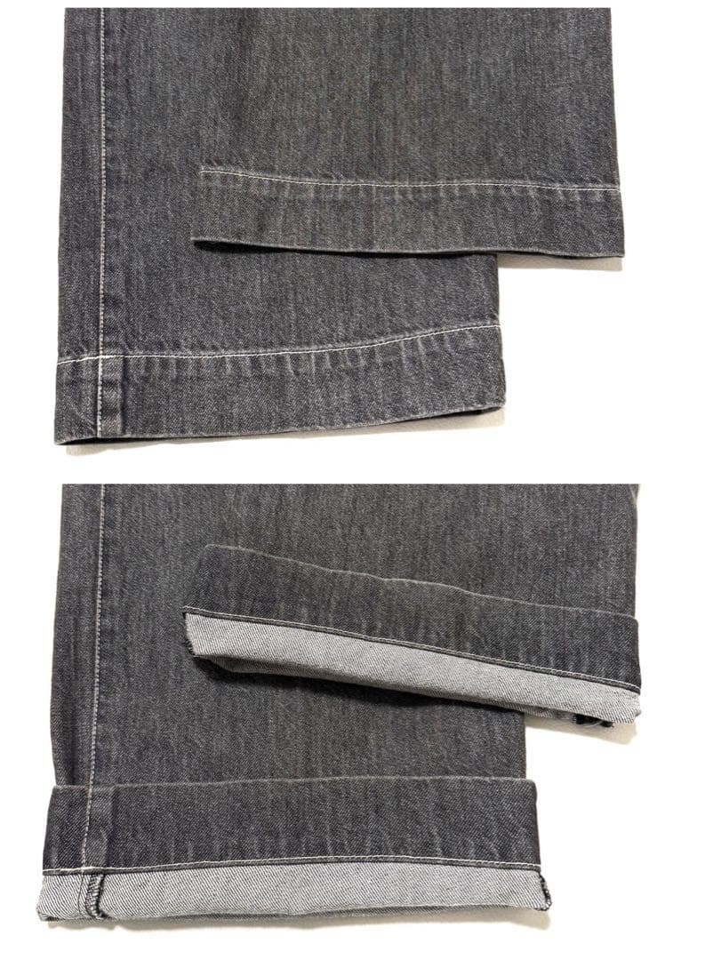 【美品】 MR.OLIVE 10oz デニム セットアップ USED加工 L相当