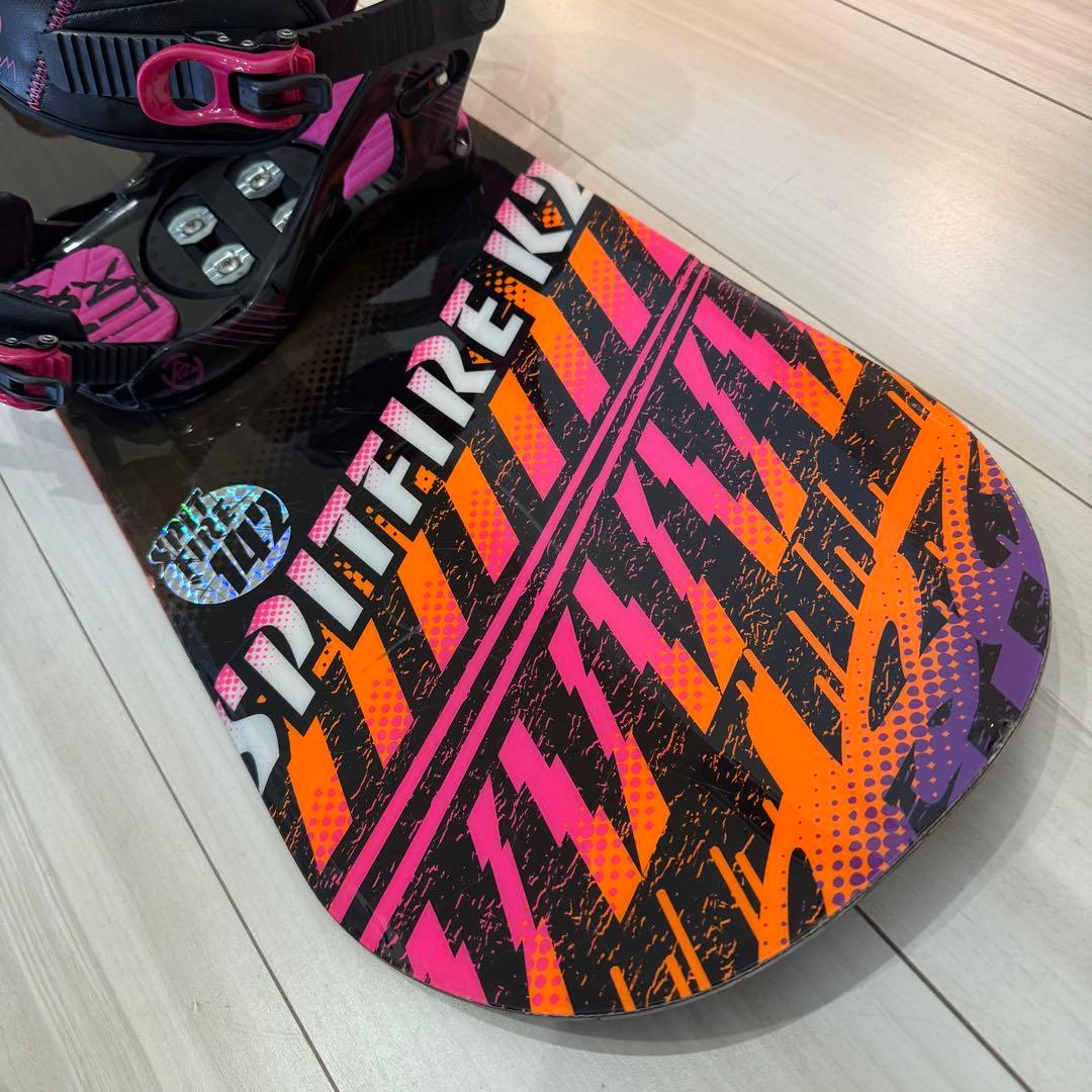 K2 スノーボード セット 142cm ビィンディングK2 セット売り