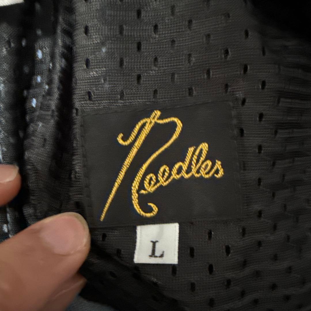 Needles トラックパンツ L サックスブルー