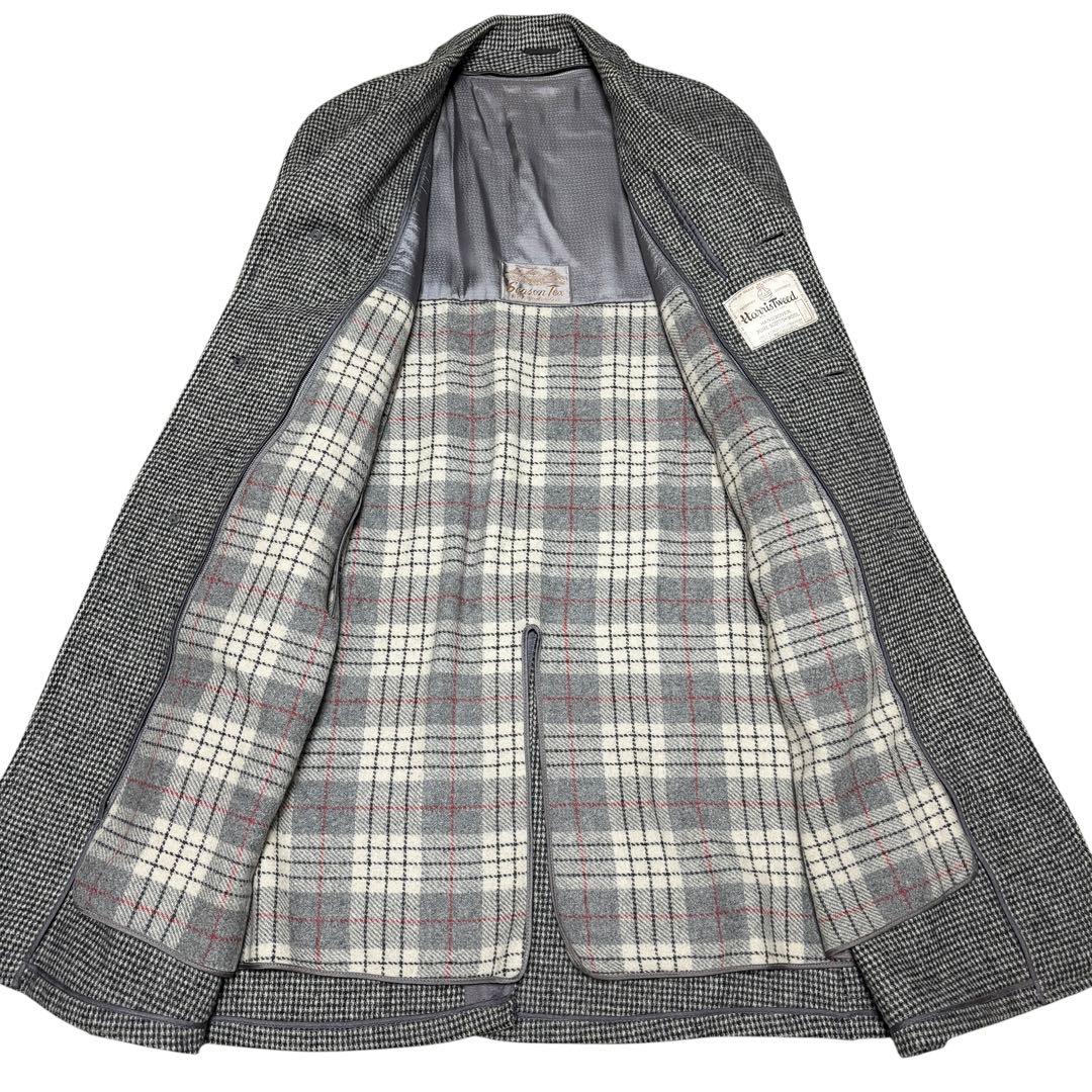 Harris Tweed ハリスツイード チェスターコート ライナー ウール