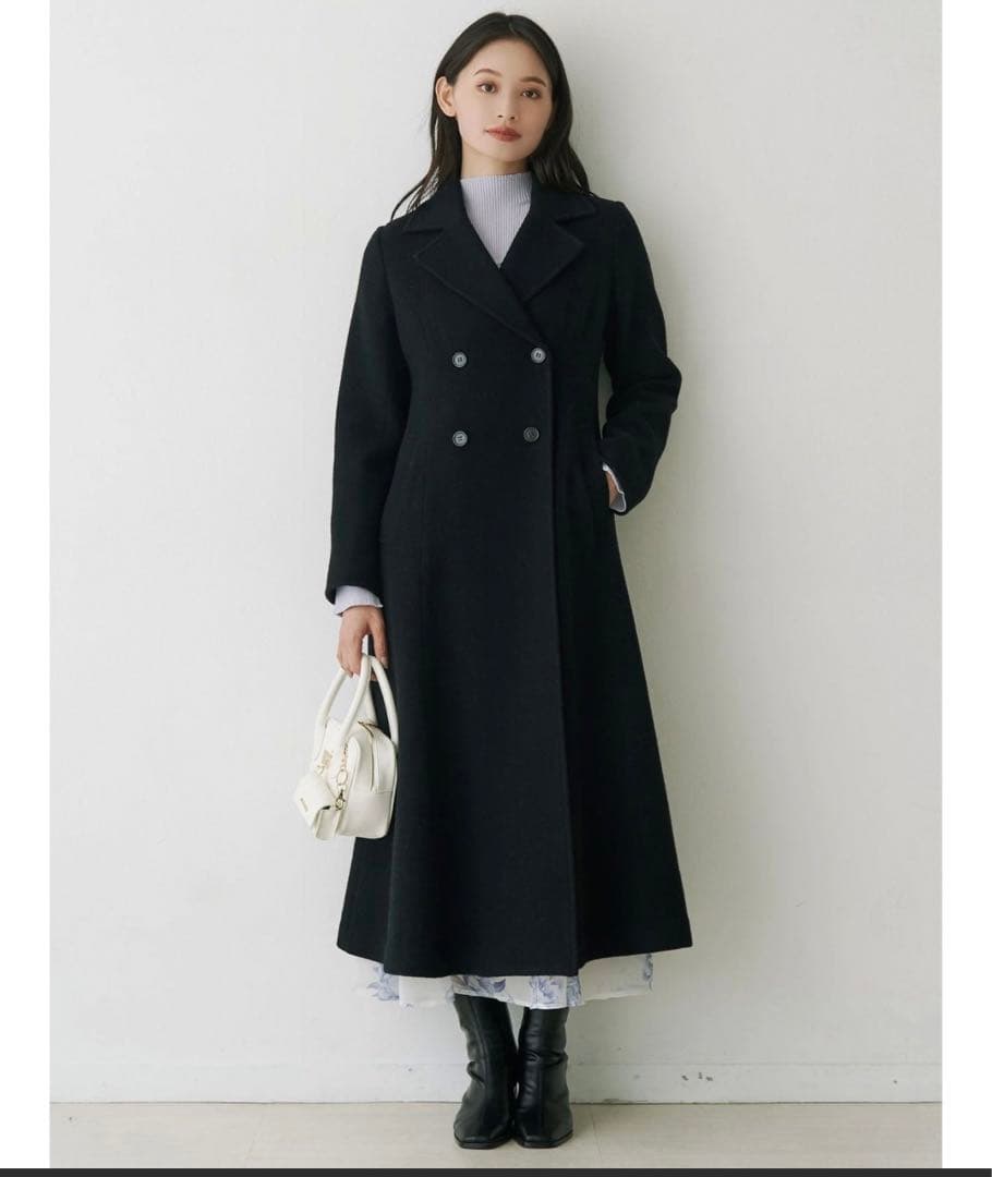 マーキュリーデュオ　MERCURYDUO フィットアンドフレアコート