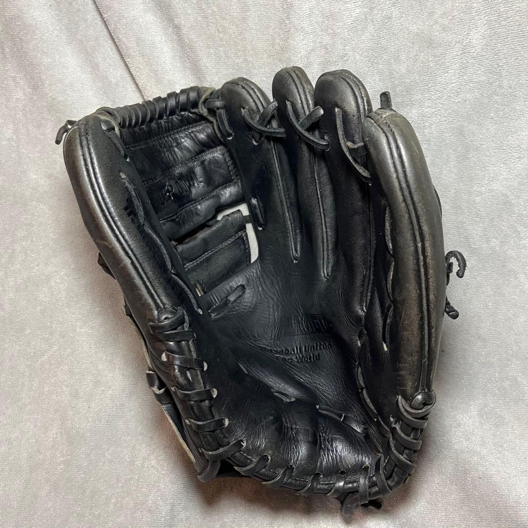 Mizuno ビューリーグ　硬式内野手用グラブ　赤ビュー　Mマーク