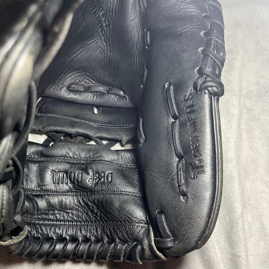 Mizuno ビューリーグ　硬式内野手用グラブ　赤ビュー　Mマーク