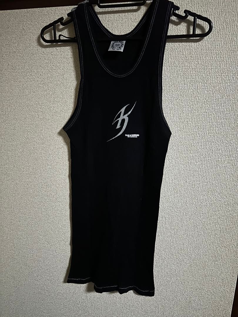 氷室京介XCHROME HEARTS タンクトップ ブラック