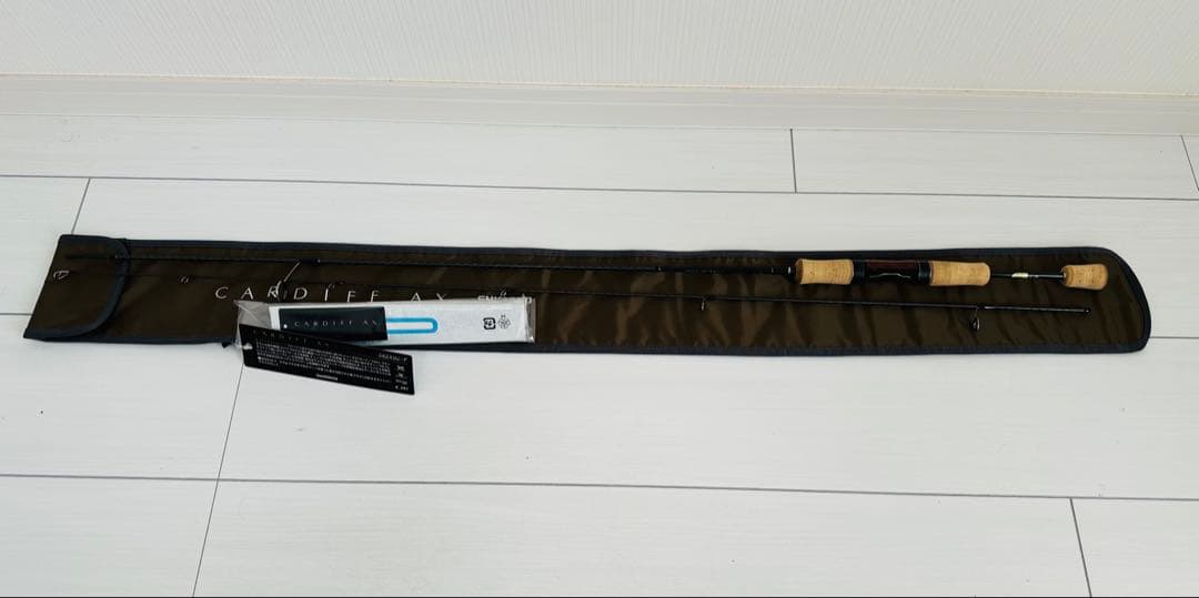 シマノ21カーディフAX S62XUL-F トラウトロッド　エリア　管釣り
