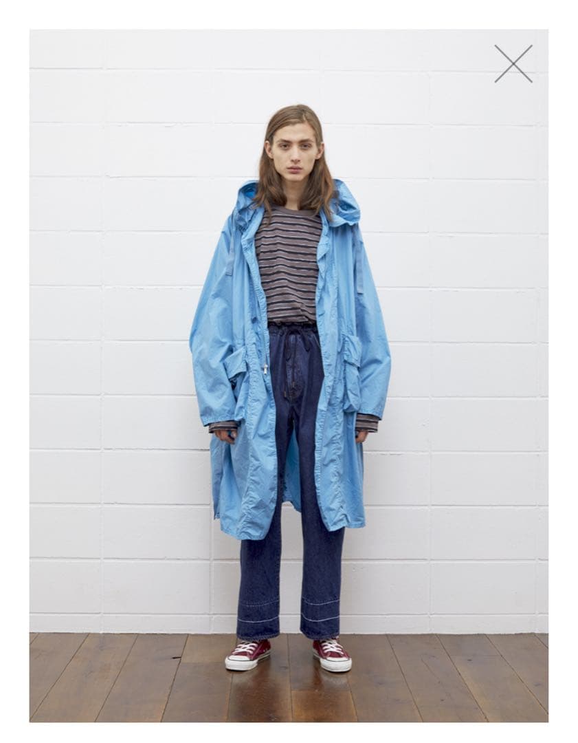 UNUSED ミリタリーコート ダークグリーン