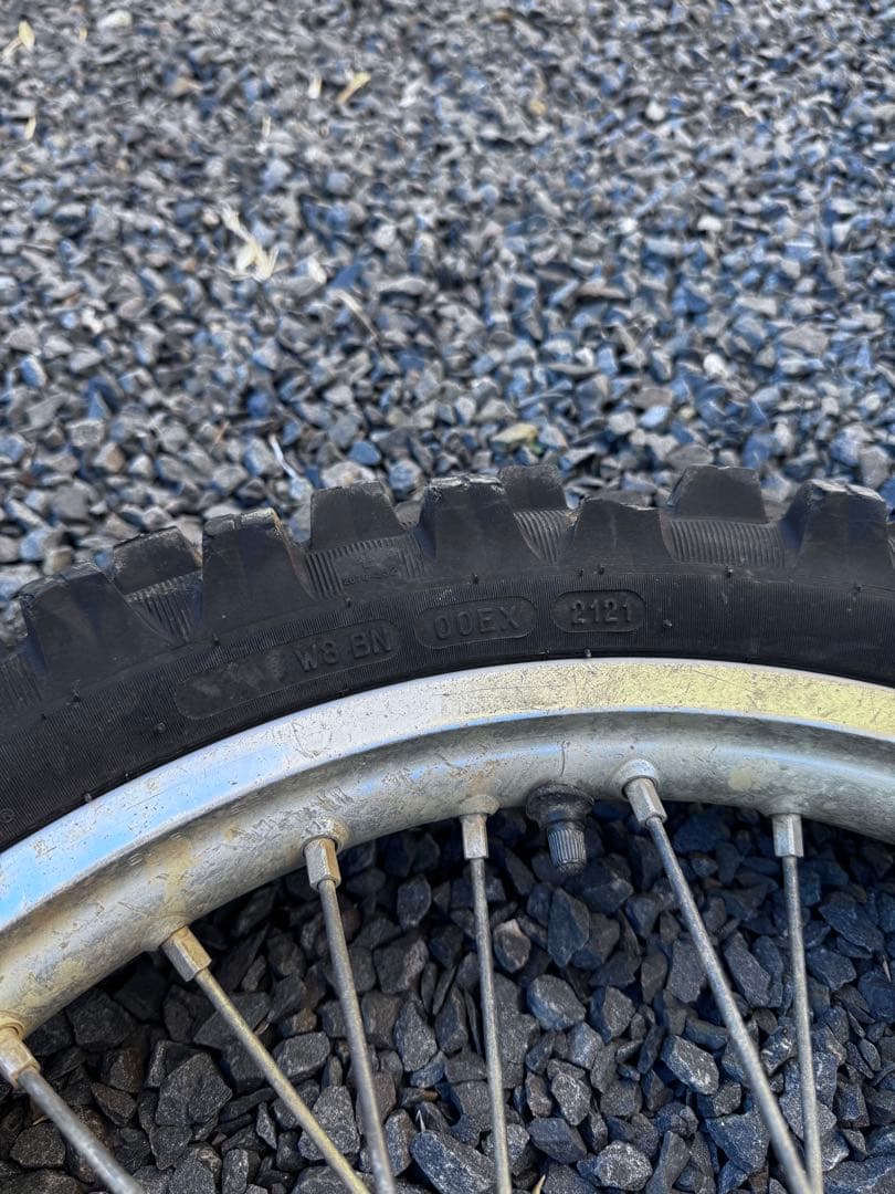 CRF250R 2014年式 前後セット‼️ 純正ホイール ディスク タイヤ付き