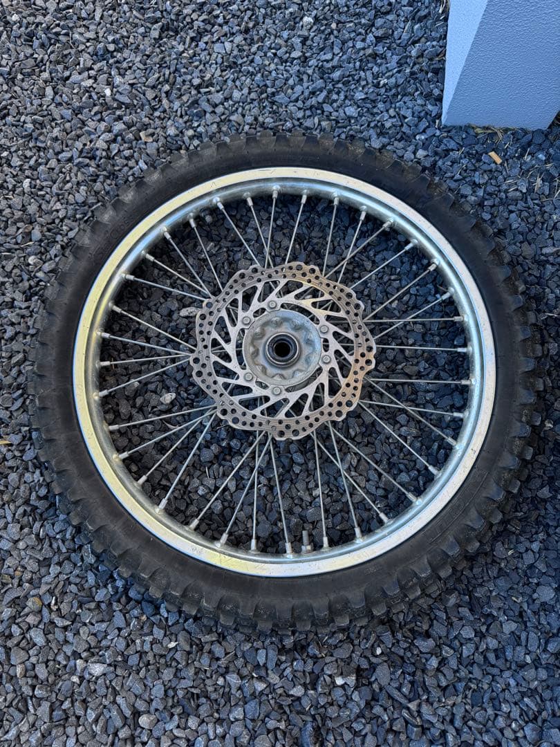 CRF250R 2014年式 前後セット‼️ 純正ホイール ディスク タイヤ付き