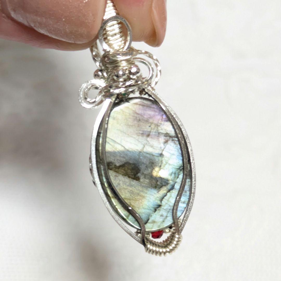 【専用】なつ様 天然石ラブラドライト 希少カラー お纏め