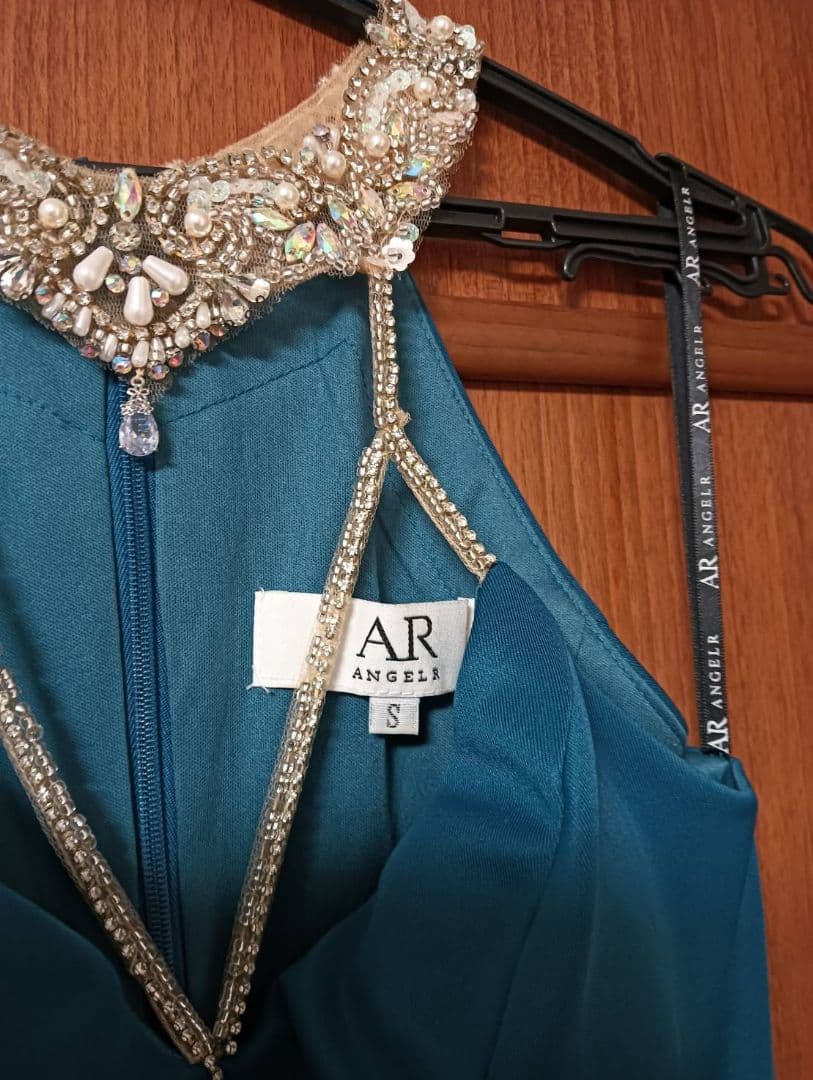 ANGEL R/エンジェルアール青タイトドレス【AR21245-B-S2202】