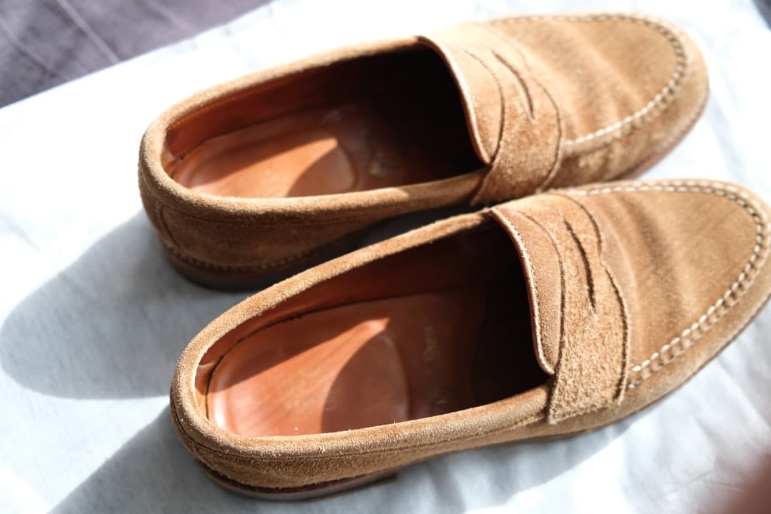 【いま最安です】 Alden N5204 スエードローファー ８D