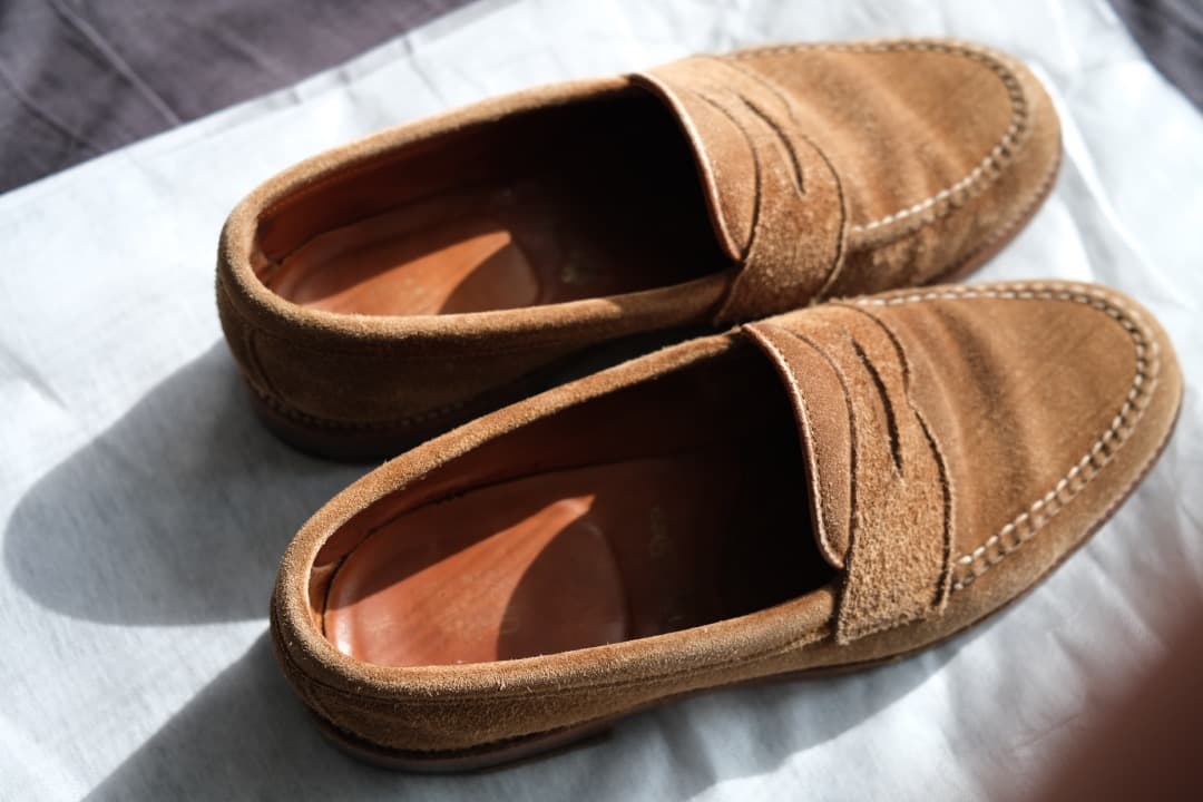 【いま最安です】 Alden N5204 スエードローファー ８D