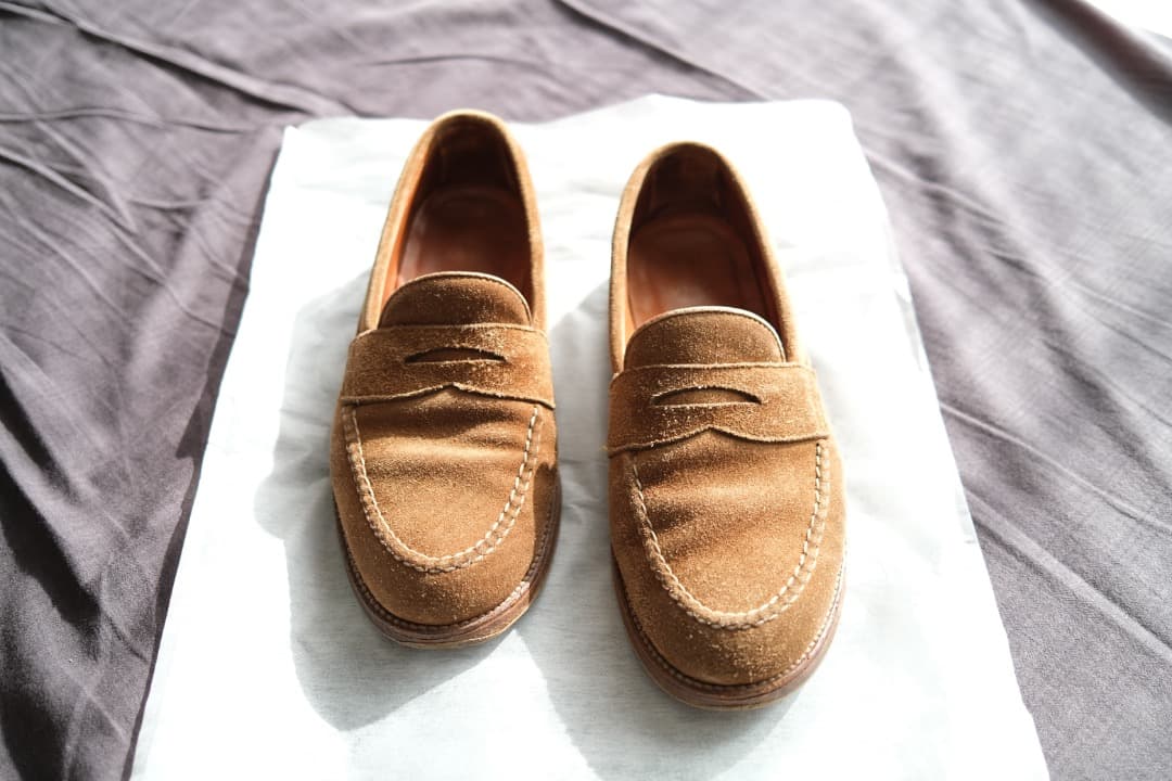 【いま最安です】 Alden N5204 スエードローファー ８D