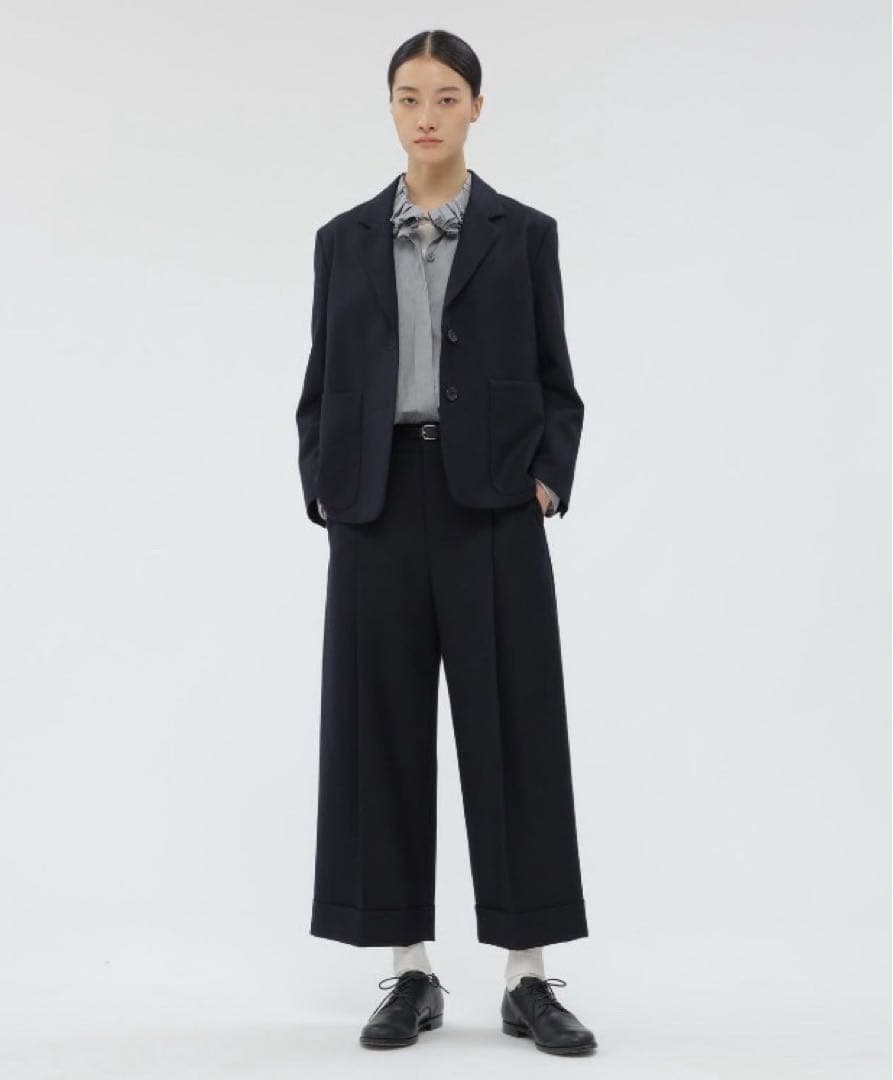 【新品未使用】マーガレットハウエル　フランネルウールジャケット