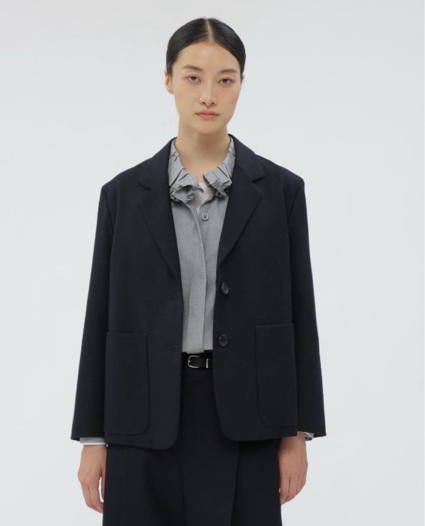 【新品未使用】マーガレットハウエル　フランネルウールジャケット