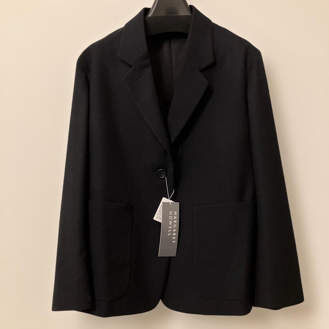 【新品未使用】マーガレットハウエル　フランネルウールジャケット