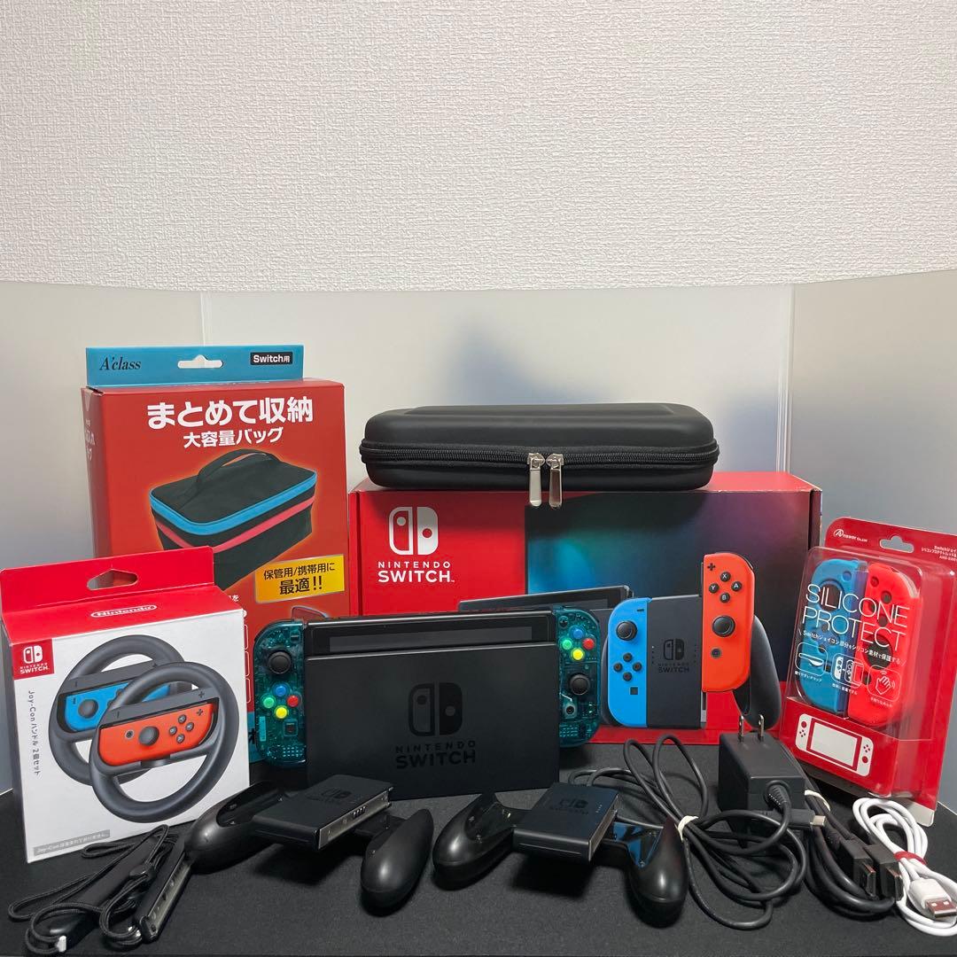 すぐ遊べる！Nintendo Switch本体(カスタム)&周辺機器セット