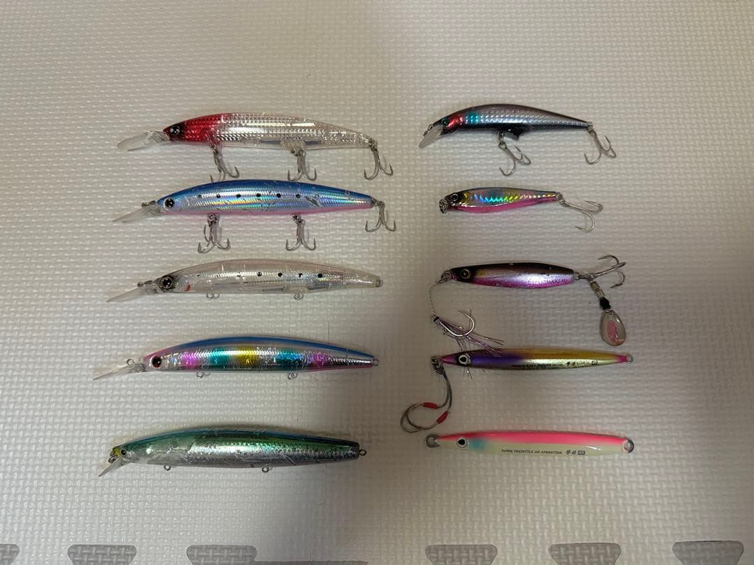 ケース付き人気ルアー10本セット！