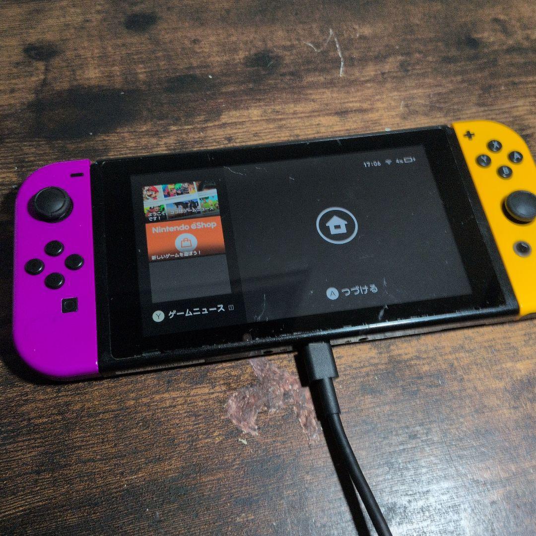 ニンテンドースイッチ 本体 周辺機器付属 動作良好