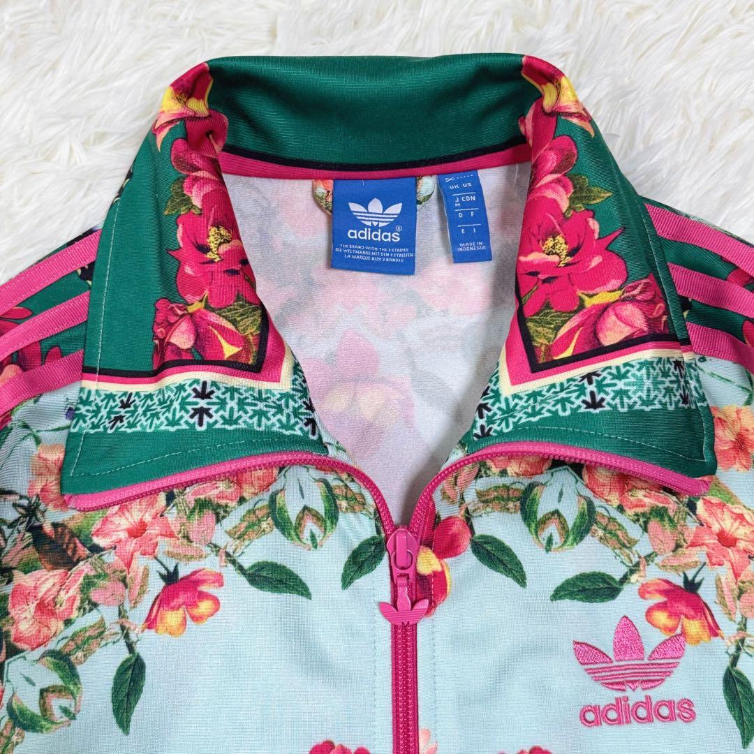 【未使用級】希少 アディダスオリジナルス ファーム トラックジャケット 花 M
