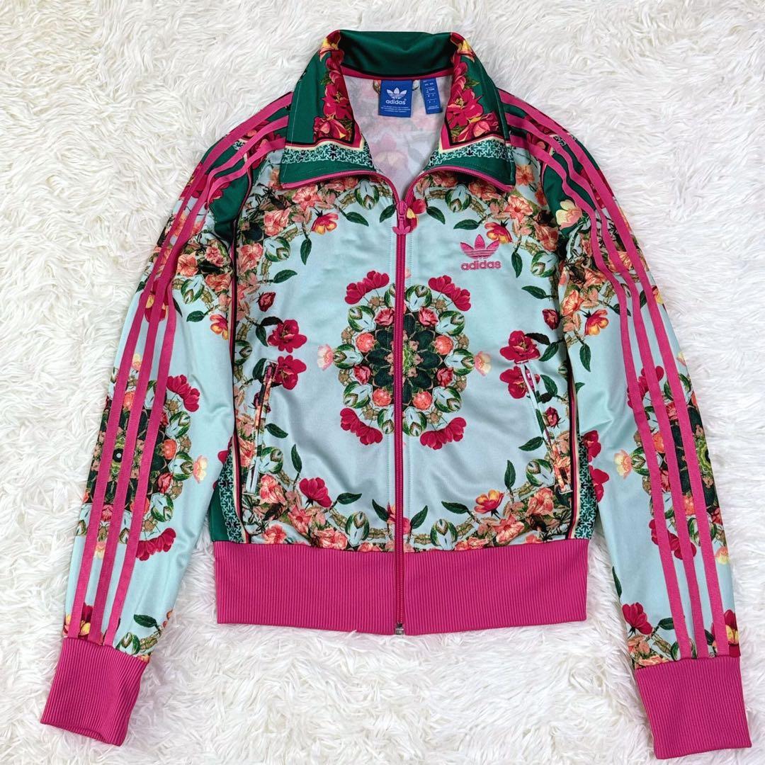 【未使用級】希少 アディダスオリジナルス ファーム トラックジャケット 花 M