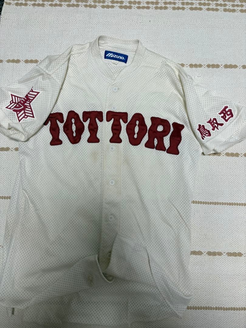 甲子園　鳥取西高校　公式戦ユニホーム