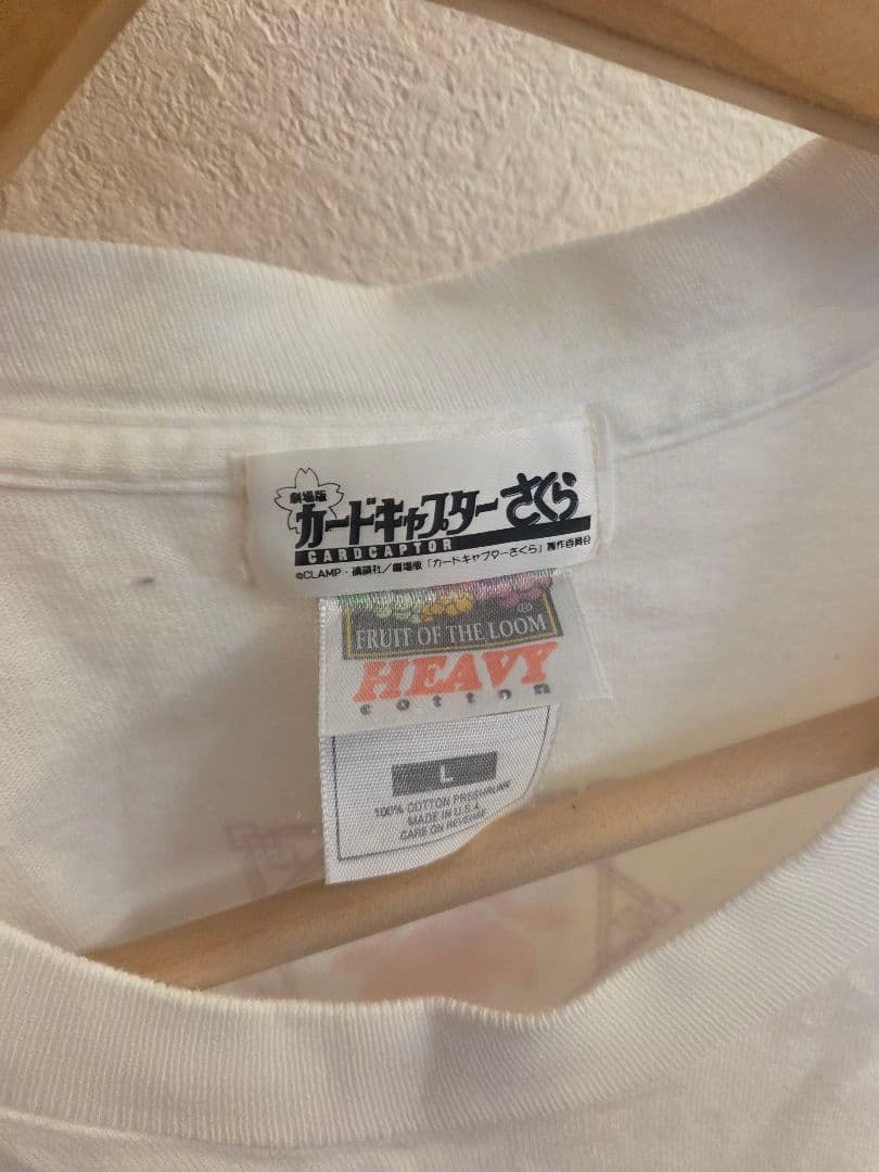 90s カードキャプターさくら CLAMP USA製 Tシャツ　サイズL