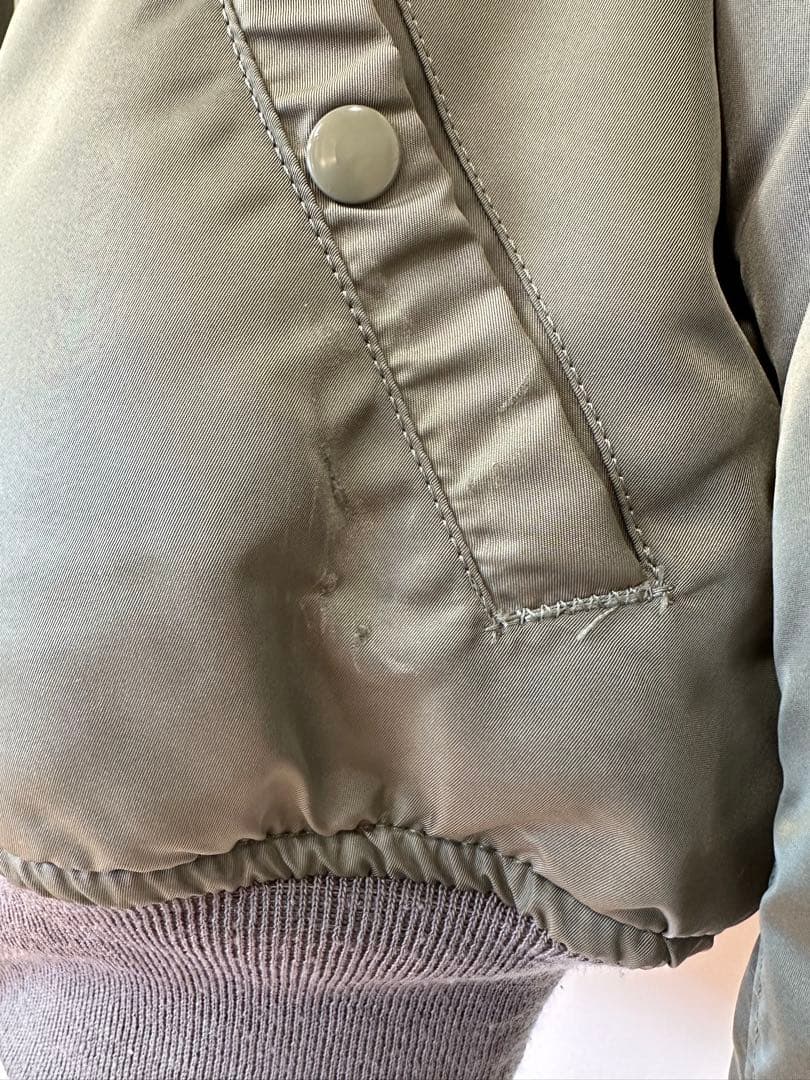 MA-1 フライトジャケット オリーブグリーン　HOPE MFG INC