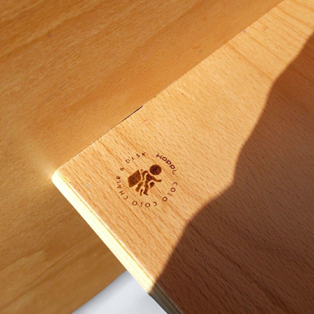 HOPPLEホップル コロコロデスク＆チェア 3点セット ナチュラル