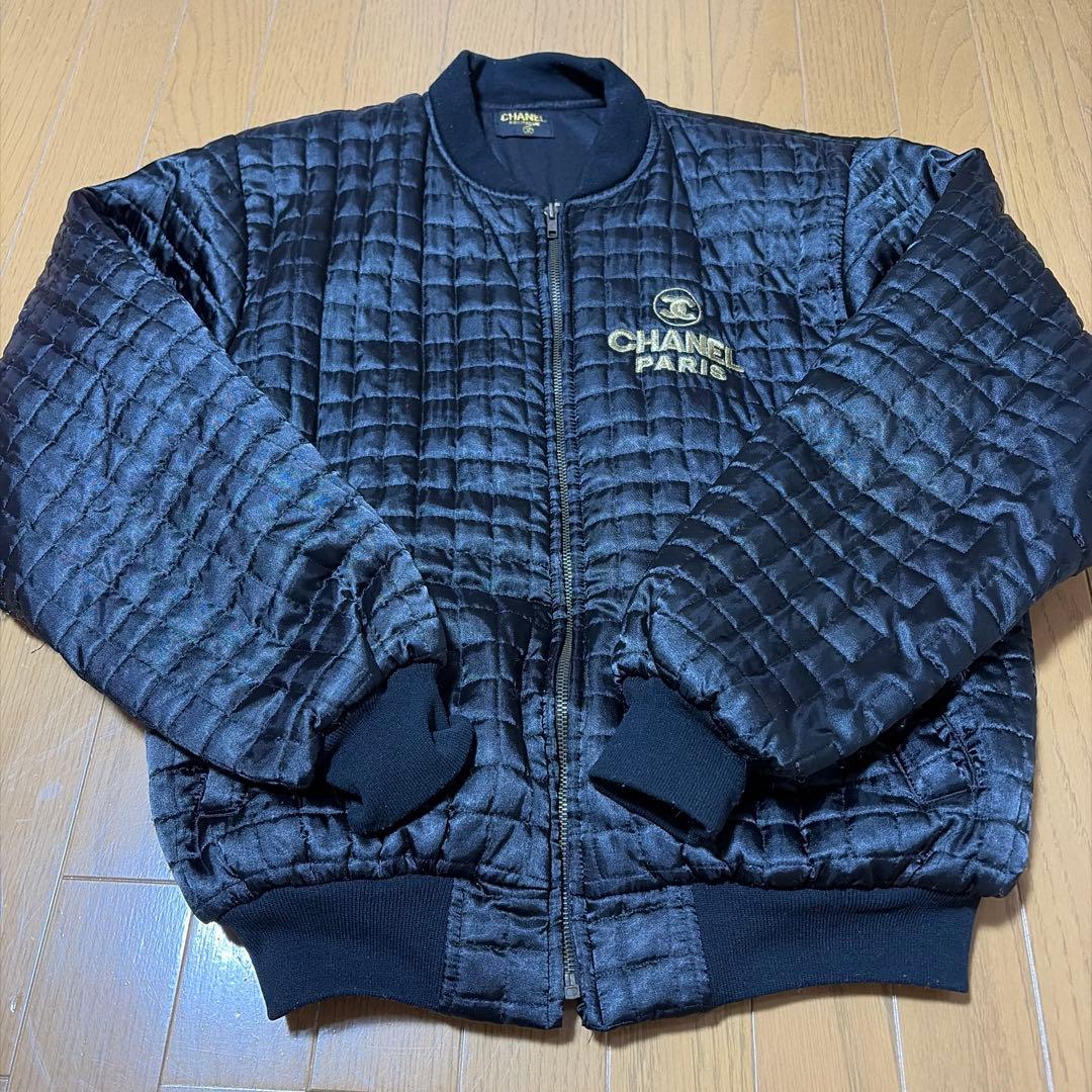 CHANEL キルティングジャケット 黒