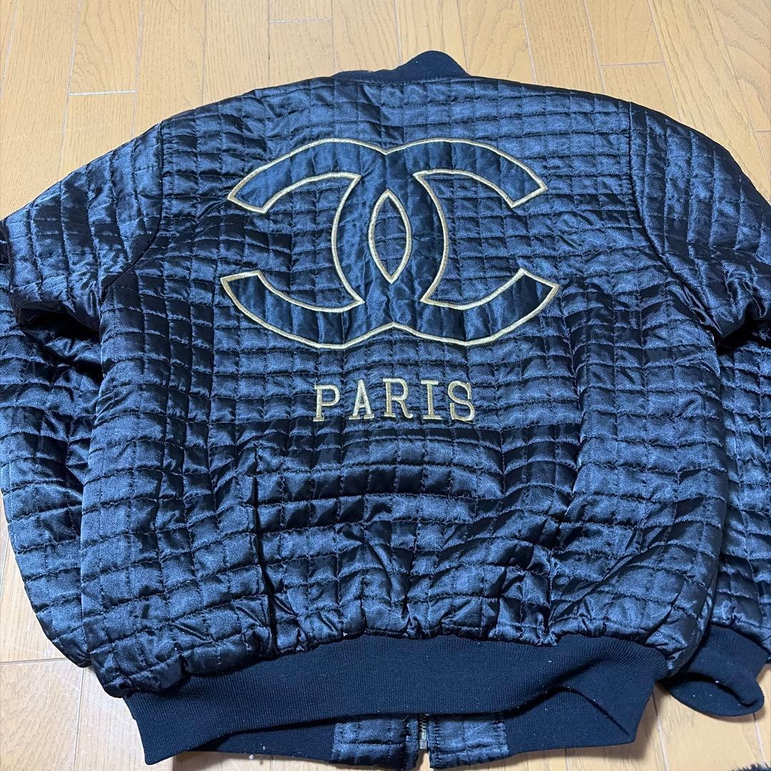 CHANEL キルティングジャケット 黒