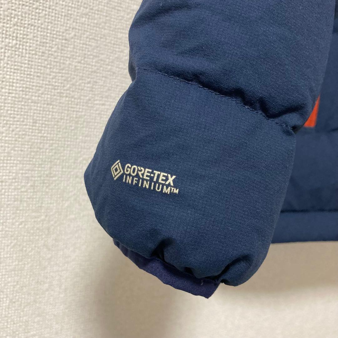 【美品】モンベル ダウンジャケット ダウンパーカ ゴアテックス 130cm