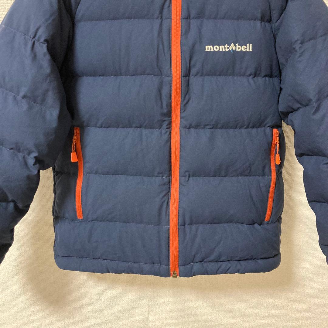 【美品】モンベル ダウンジャケット ダウンパーカ ゴアテックス 130cm