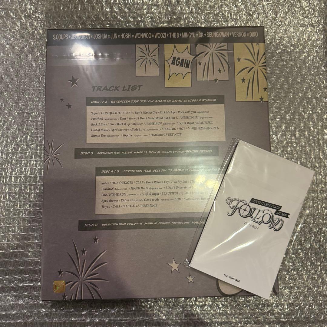 SEVENTEEN FOLLOW AGAIN 日産 DVD