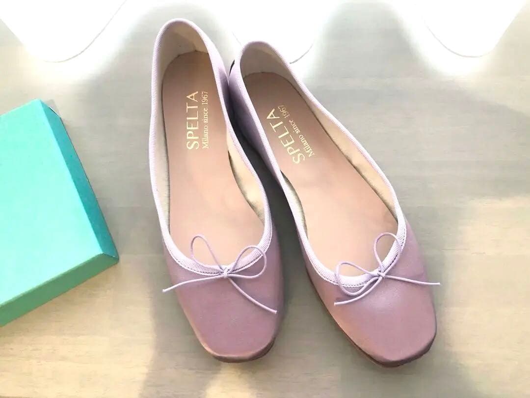 【nano・universe】SPELTA / 別注 SOFIA バレエシューズ
