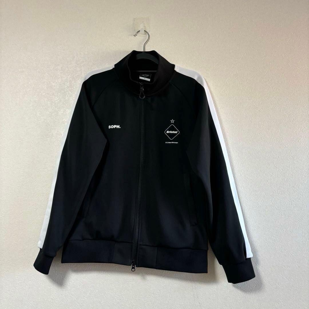 FCRB トラックジャケット　ジャージ　20AW サイドライン　ロゴ　S