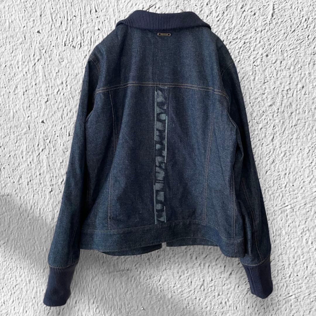 LEONARD SPORT レオナール　デニムジャケット　42 ネイビー